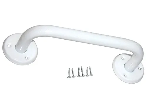 Türgriff Handgriff Stangengriff Haltegriff Stossgriff Griff 200 aus Eisen Weiss