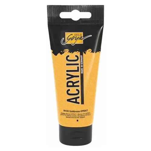 Kreul Acrylfarbe Solo Goya Effekt goldbronze 100ml Tube 100g/5,19 Euro