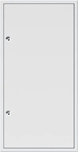 Upmann Revisionstür Primus 600x800mm mit Vierkantverschluss - Aschesauger Revisionstür aus Aluminium, leicht montierbar und aushängbar, ideal für den einfachen Zugang zu Installationen.