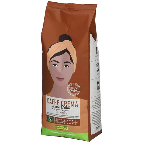 Rapunzel Heldenkaffee Crema, ganze Bohne, 1kg von Rapunzel