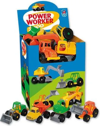 Androni Giocattoli 6233-0000, Fahrzeug-Set, Power Worker 2000, 1 Jahr(e), Kunststoff, Mehrfarbig