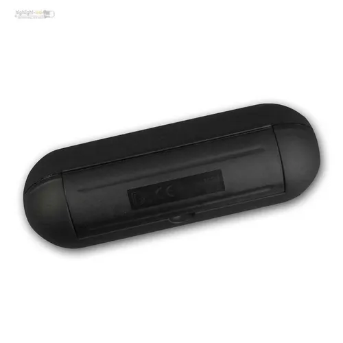 Sicherheitsbox Schwarz fü Schuko Stecker IP44 Kabelbox Box Schutz Kabel Regenbox