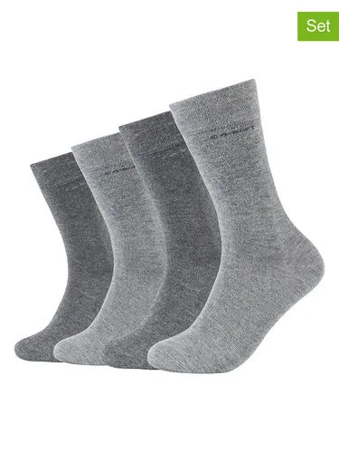 Skechers 4er-Set: Socken in Grau, Größe 39-42, Damen