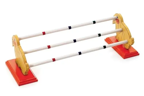 BUNNY SPORT'S Hopp 1 - Holz Hindernis für Kaninchen - Spielzeug & Übung: Robust und ideal für Kaninchen, fördert Bewegung und Geschicklichkeit beim Spielen.