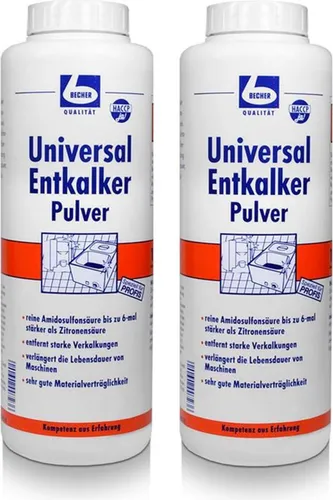2x Dr. Becher Universal Entkalker Pulver 1 Kg