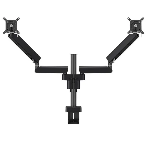 Vogel's MOMO 4237 Monitor Arm für 2 Screens - Schwarz - Zubehör für Monitore und TV-Geräte, ergonomisch verstellbar für optimalen Blickwinkel und mehr Platz auf dem Schreibtisch.