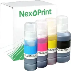 Kompatible Nachfülltinten HP 31+32XL Multipack KCMY 4