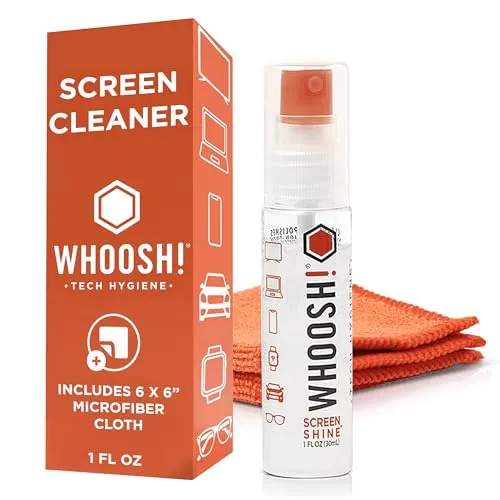 WHOOSH! Bildschirmreiniger Spray Go für Laptop, MacBook, Handy, iPad