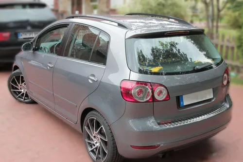 RECAMBO Ladekantenschutz für VW GOLF PLUS & CROSSGOLF - Abdeckblenden für perfekten Schutz und exklusive Optik, aus hochwertigem V2A Edelstahl mit 100% passgenauer 3D-Form.