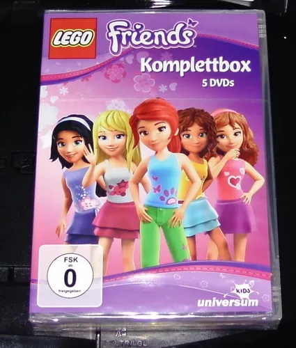 LEGO FRIENDS Komplettbox 5 DVD Set - Filme: Komplette Serie in hochwertiger Box, ideal für Fans und Kinder, schneller Versand und neu in OVP.