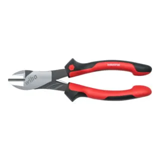Wiha 41277 Kraft-Seitenschneider 200mm - Seitenschneider für hohe Schneidkraft, bis zu 40% kraftsparender durch DynamicJoint, ideal für präzises Arbeiten bei Drähten und Kabeln.