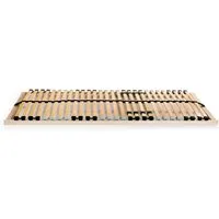 vidaXL 2X Lattenrost mit 28 Latten 7 Zonen - Lattenrost 70x200cm, robust aus Buchenholz mit 7 Komfortzonen für optimale Unterstützung und anpassbare Festigkeit dank verstellbarer Doppel-Bettlatten.