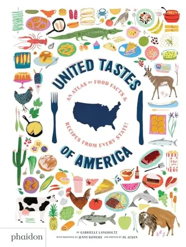 United Tastes of America: An Atlas of Food Facts & Recipes from Every State! (Libri per bambini)