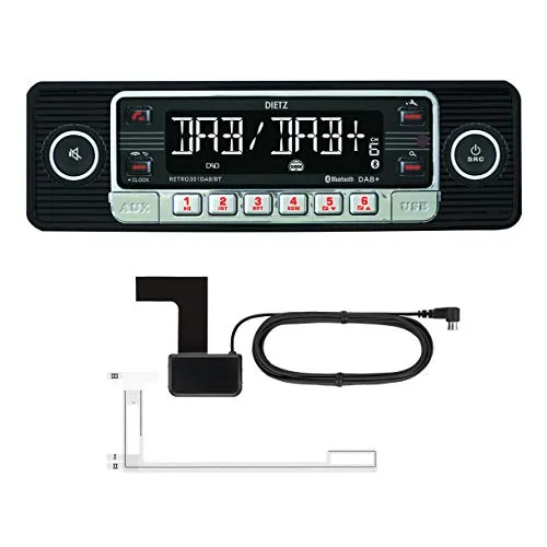 DIETZ Retro 301 DAB/Bluetooth Autoradio