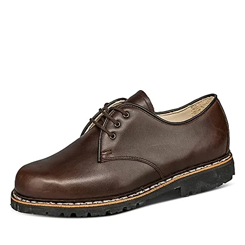 Meindl Sasel Wanderschuhe (UK-8 / EU 42) - Hochwertige Wanderschuhe aus Anilinleder mit Kalbsleder-Innenfutter, ideal für ermüdungsfreies Gehen auf langen Touren.
