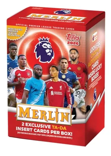 Topps Merlin Premier League 2026 Value Box von Topps