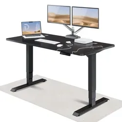 Produktbild Desktronic HomePro Elektrisch höhenverstellbarer Schreibtisch 160x80cm Schwarz
