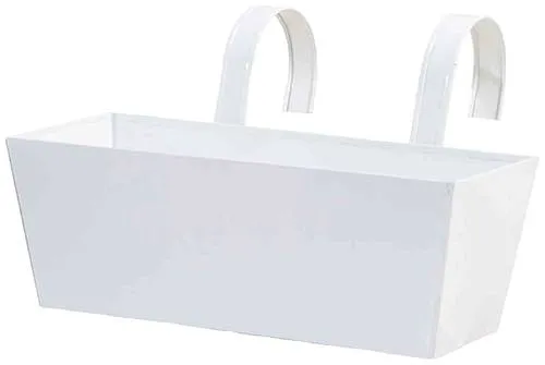 Siena Garden Balkonkasten aus Stahl in Weiß von SIENA GARDEN