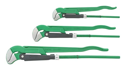 Fortis Eckrohrzangen-Satz 3-teilig 1.