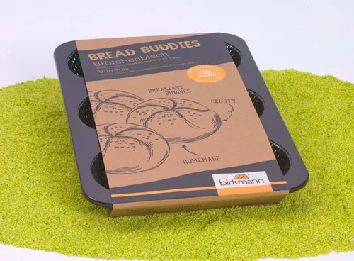 RBV Birkmann Bread Buddies 6er Backblech Brötchen 32 x 21 x 3 cm