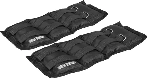 GORILLA SPORTS® Gewichtsmanschetten - 2er Set, verstellbar für Arm und Fuß - Fitness-Straps für ein effektives Workout; in 9 Gewichtsausführungen erhältlich und mit praktischen Klettverschlüssen für eine individuelle Anpassung.