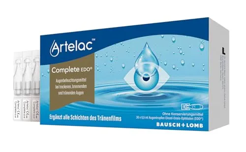 Artelac Complete EDO Augentropfen – Linderung bei trockenen Augen