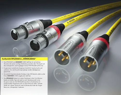 Kabel Gelb von SOMMER CABLE