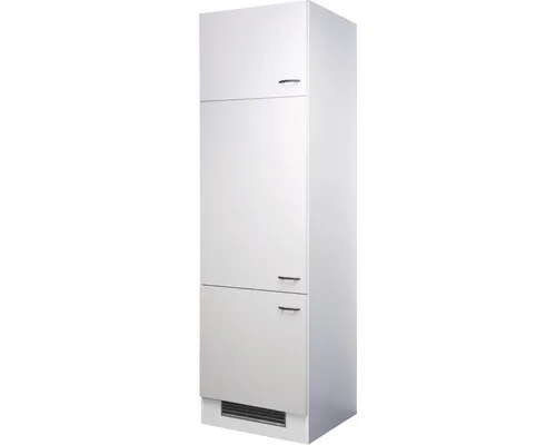 Flex Well Kühlumbauschrank für 88er Einbaukühlschrank Wito - Küchenschrank, ideal für 88er Einbaukühlschränke, bietet optimalen Platz und ein modernes Design in Weiß.