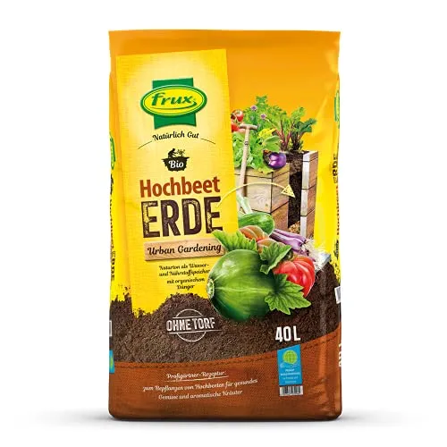 frux Bio Hochbeeterde – Urban Gardening 40 Liter
