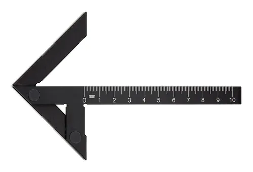 Fortis Präzisions-Zentrierwinkel 300 x 180 mm - Winkel, ideal für präzise Messungen und perfekte Winkel, gefertigt aus hochwertigem Material für lange Haltbarkeit und Genauigkeit.