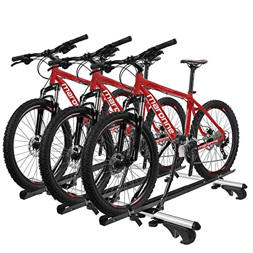 Pat Dachträger Fahrradträger mit abschließbarer Rahmenbefestigung - Dachträger für Fahrräder, belastbar bis 25 kg, mit abschließbarer Befestigung für mehr Sicherheit. Ideal für Sport und Reisen.