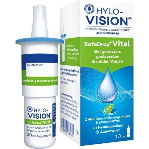OmniVision GmbH HYLO-VISION SafeDrop Vital Augentropfen 10 ml
