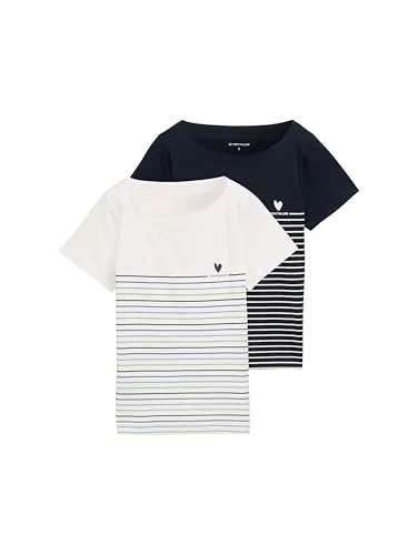Tom Tailor Damen T-Shirt im 2er-Pack von Tom Tailor