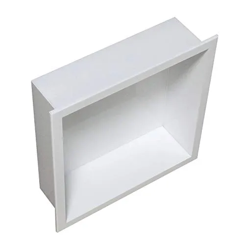 Produktbild BERNSTEIN Wandnische BS303010 30 x 30 x 10 cm – Elegante, befliesbare Duschnische aus Edelstahl