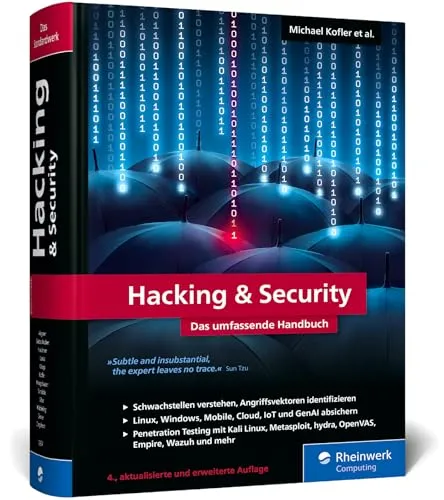 Hacking u. Security: IT-Security Essentials - Internet, Datenkommunikation, Netzwerke - Erlernen Sie die wichtigsten Hacking-Tools und Sicherheitsstrategien, um Ihre Infrastruktur effektiv zu schützen und Angreifern einen Schritt voraus zu sein.