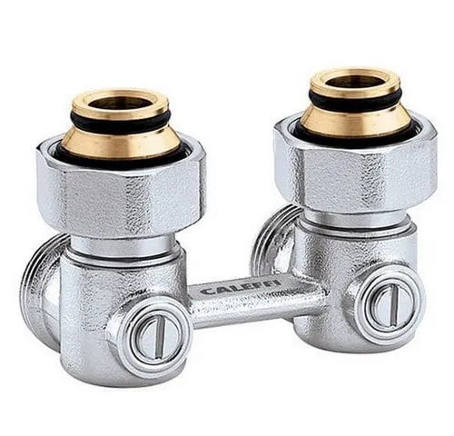 Caleffi Anschlussstück, Hahnblock 3/4 Zoll Eurokonus