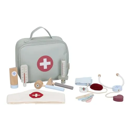 Little Dutch 2547 Holz Arztkoffer Doktortasche Spielset von Little Dutch