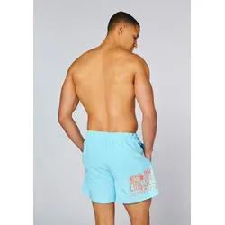 CHIEMSEE Herren Badehose mit Front- und Rückenprint von Chiemsee