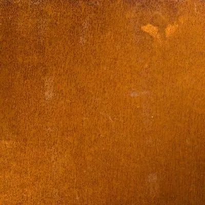 Produktbild LogistSystem Stahl-Blech | Cortenstahl Corten-Stahl | Stahlplatte quadratisch im Zuschnitt Größe 30 x 30 cm (300 x 300 mm) | Stahlblech, Feinblech, Rostoptik, Stärke: 2mm | Qualität: S355J0WP