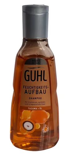 Guhl Feuchtigkeitsaufbau Shampoo 250ml - Shampoo für trockenes, sprödes Haar, spendet intensive Feuchtigkeit und sorgt für geschmeidige Haare. Ideal für die tägliche Haarpflege.