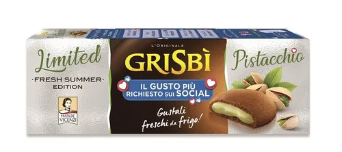 Vicenzi Grisbi Pistacchio kekse mit pistaziencreme füllung biscuits 150g