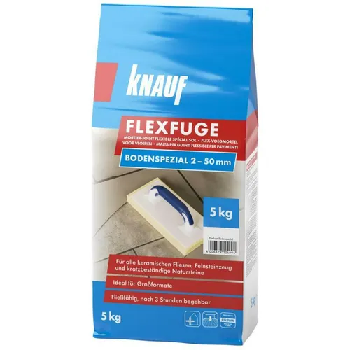 Fugenmörtel Fugenfüller Knauf Flexfuge Bodenspezial dunkelbraun 5 kg Innen Außen