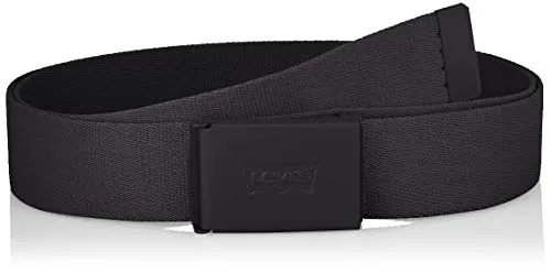 Levi's Men's Tonal Batwing Web Belt - Herren-Gürtel mit farblich abgestimmter Schnalle im Utility-Stil, perfekt für lässige Outfits und Alltagsgebrauch.