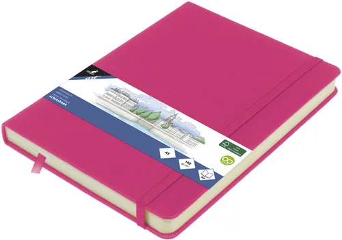 kangaro Skizzenbuch 80 Blatt DIN A5 hot pink