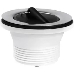 Ablaufventil Ablassventil Spüle Waschbecken Badewanne Ø 70 mm - Weiß