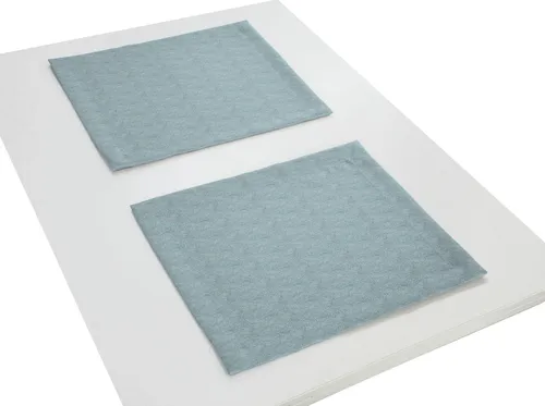Wirth Platzset TORBOLE, 2er Pack - Dekorative Tischsets im 2er Pack, ideal kombinierbar mit den Einzelschals TORBOLE. Verfügbar in sechs Farben für eine gemütliche Atmosphäre in Ihrem Zuhause.
