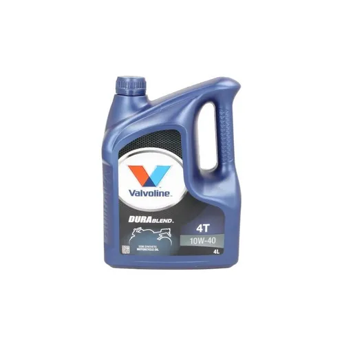 Valvoline Motoröl DuraBlend 4T 10W-40 VE14207 - Motoröl für 4-Takt-Motoren, bietet hervorragenden Schutz und Leistung, ideal für sportliche Motorräder und hohe Ansprüche.