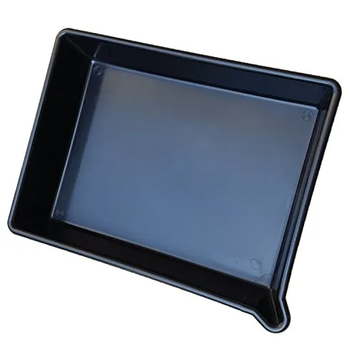 SchatTec 15L Ölauffangwanne - Ölauffangwanne aus recyceltem Polypropylen, mit 15L Fassungsvermögen und praktischem Ausgießer, ideal für die sichere Auffangung von Flüssigkeiten.