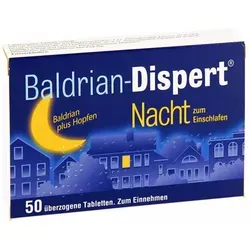Baldrian Dispert Nacht Zum Einschlafen 50 ST