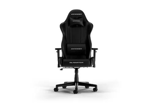 DXRacer GLADIATOR L Gaming Stuhl Schwarz PVC Leder von DXRacer